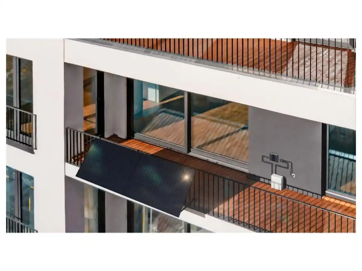 Bild 2 von TRONIC® Balkonkraftwerk 860 Wp / 800 W Topcon »TBKT 800 A1« bei Lidl