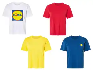 esmara® Lidl Damen T-Shirt, aus reiner Bio-Baumwolle