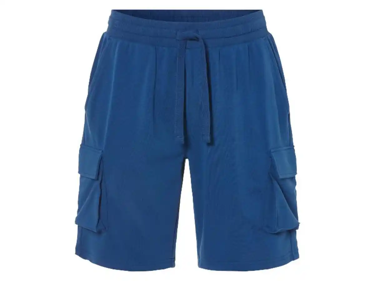Bild 2 von LIVERGY® Herren Cargo-Sweatshorts, mit seitlichen Eingrifftaschen