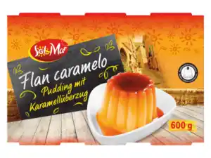 Sol & Mar Flan caramelo