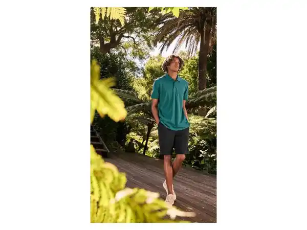 Bild 3 von LIVERGY® Herren Sweatbermudas, leger geschnitten