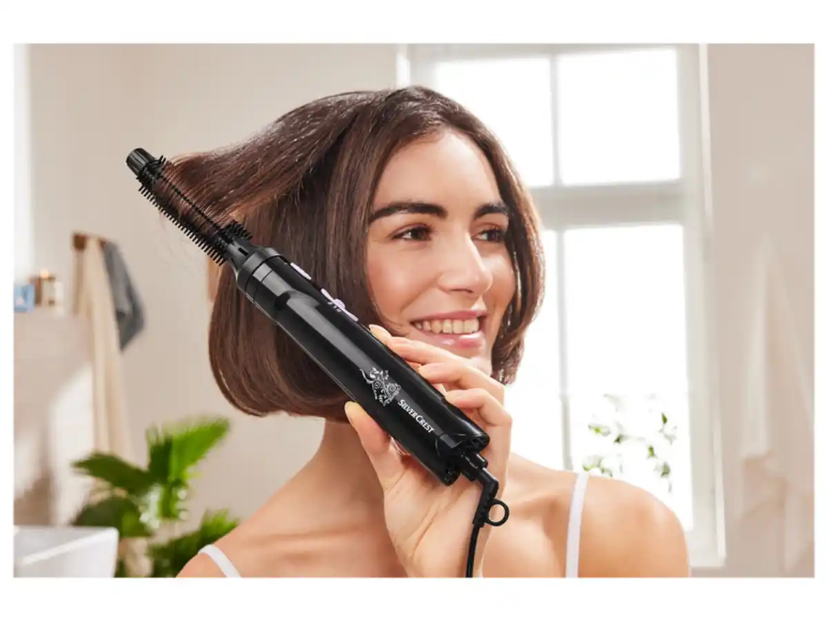 Bild 2 von SILVERCREST® PERSONAL CARE Warmluftbürste »SWB 300 B1«, 300 W