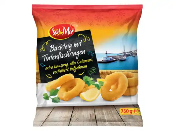 Bild 1 von Sol & Mar Backteig mit Tintenfischringen,  750 g