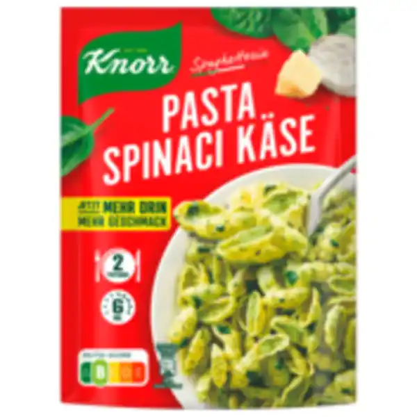 Bild 1 von Knorr Spaghetteria Pasta Spinaci Käse