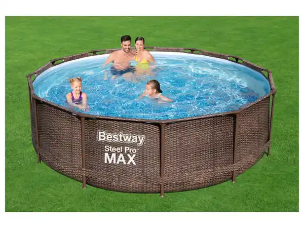 Bild 2 von Bestway »Steel Pro Max™ DELUXE SERIES™« Framepool-Set, mit Filterpumpe und Leiter