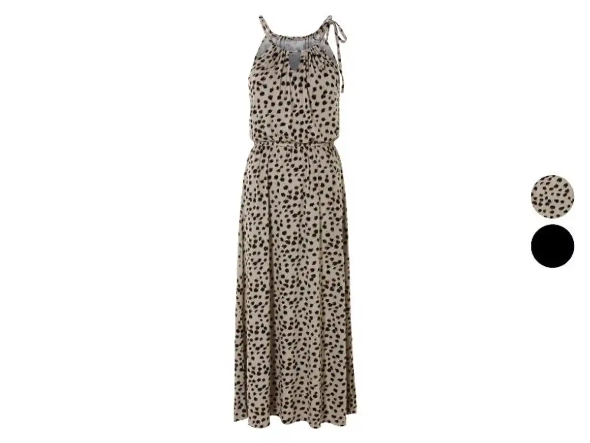 Bild 1 von esmara® Damen Maxi-Kleid, mit Neckholder-Träger zum Binden