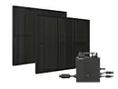 Bild 1 von TRONIC® Balkonkraftwerk Starterset »TSBK 400 A1« 370 Wp / 400 W Full Black