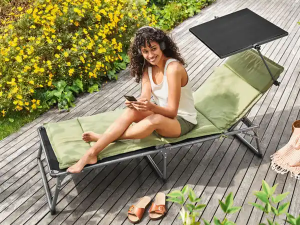 Bild 2 von LIVARNO home Polsterauflage für Liege, mit Stehsaum