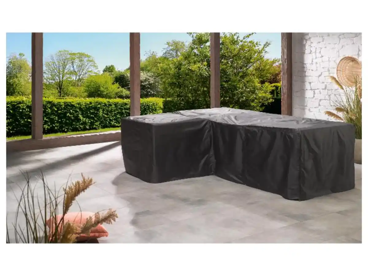 Bild 3 von LIVARNO home Loungeecke braun mit Tisch Polyrattan