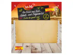 Sol & Mar Hartkäse aus Schafs-, Kuh- und Ziegenmilch,  220 g