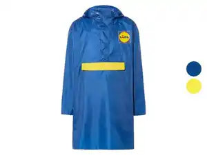 Lidl Herren / Damen Regenponcho, wind- und wasserdicht