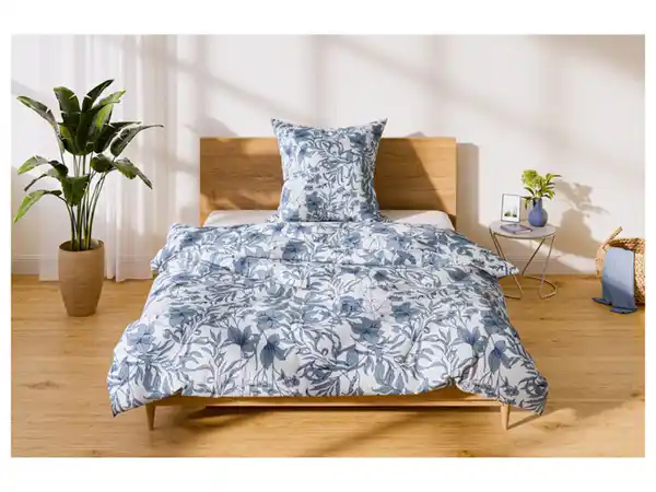 Bild 2 von LIVARNO home Satin-Bettwäsche, 155 x 220 cm