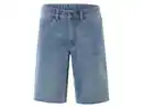 Bild 2 von LIVERGY® Herren Sweat-Denim-Bermudas, im 5-Pocket-Style