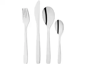 LIVARNO home Edelstahl-Besteck-Set,  4 Gabeln