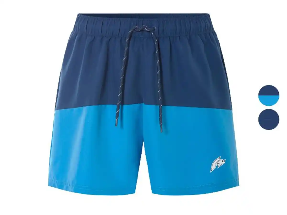 Bild 1 von Herren Badeshorts, mit innenliegendem Schlüsselband