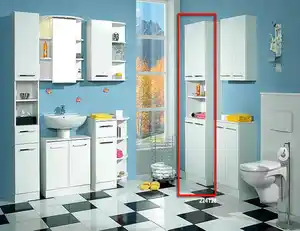 Hochschrank Trier glanzweiß