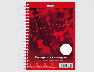 Spiral-Collegeblock DIN A6 kariert