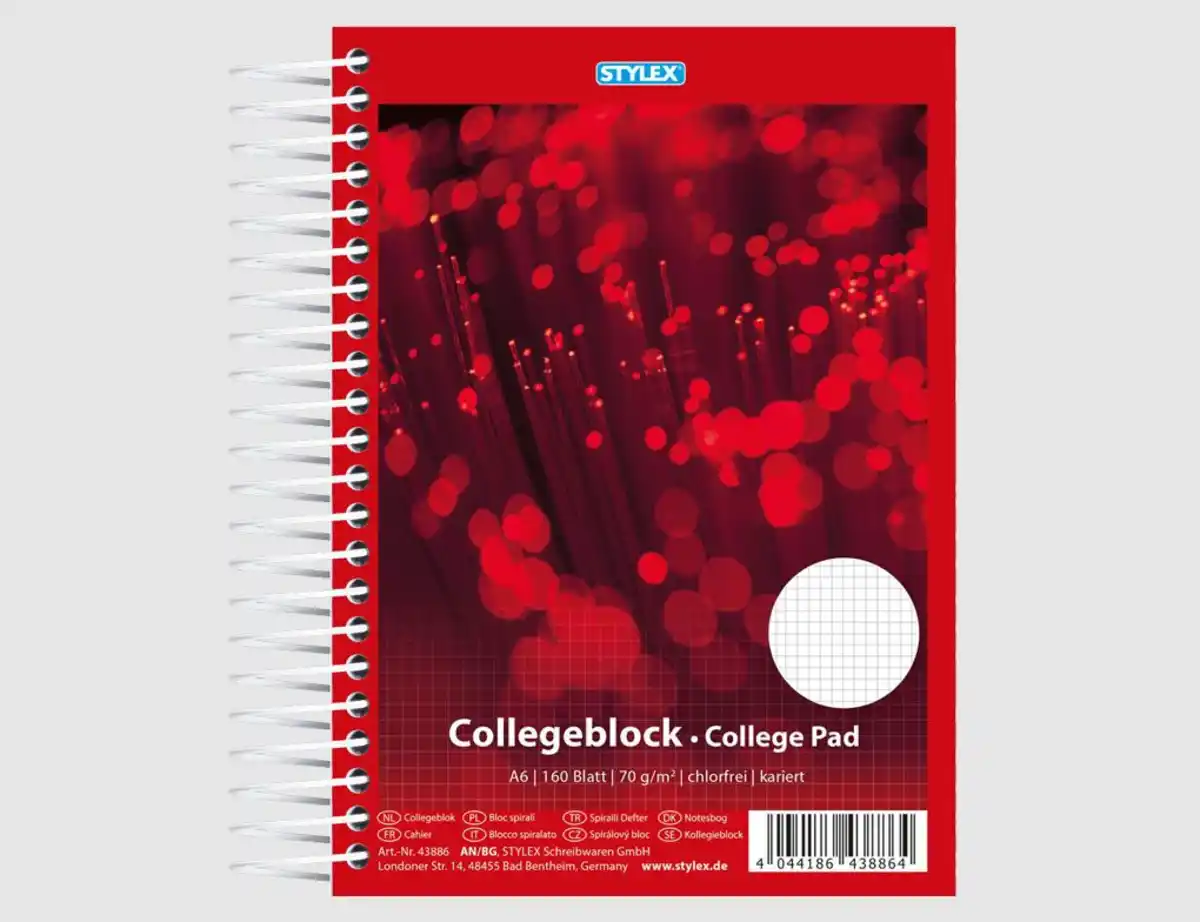 Bild 1 von Spiral-Collegeblock DIN A6 kariert