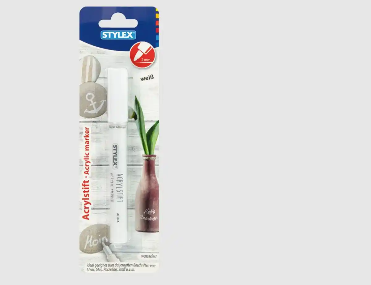 Bild 1 von Acrylstift Weiß Jumbo