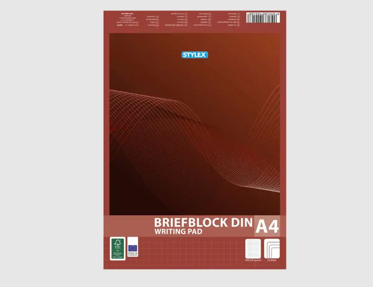 Bild 1 von Briefblock kariert