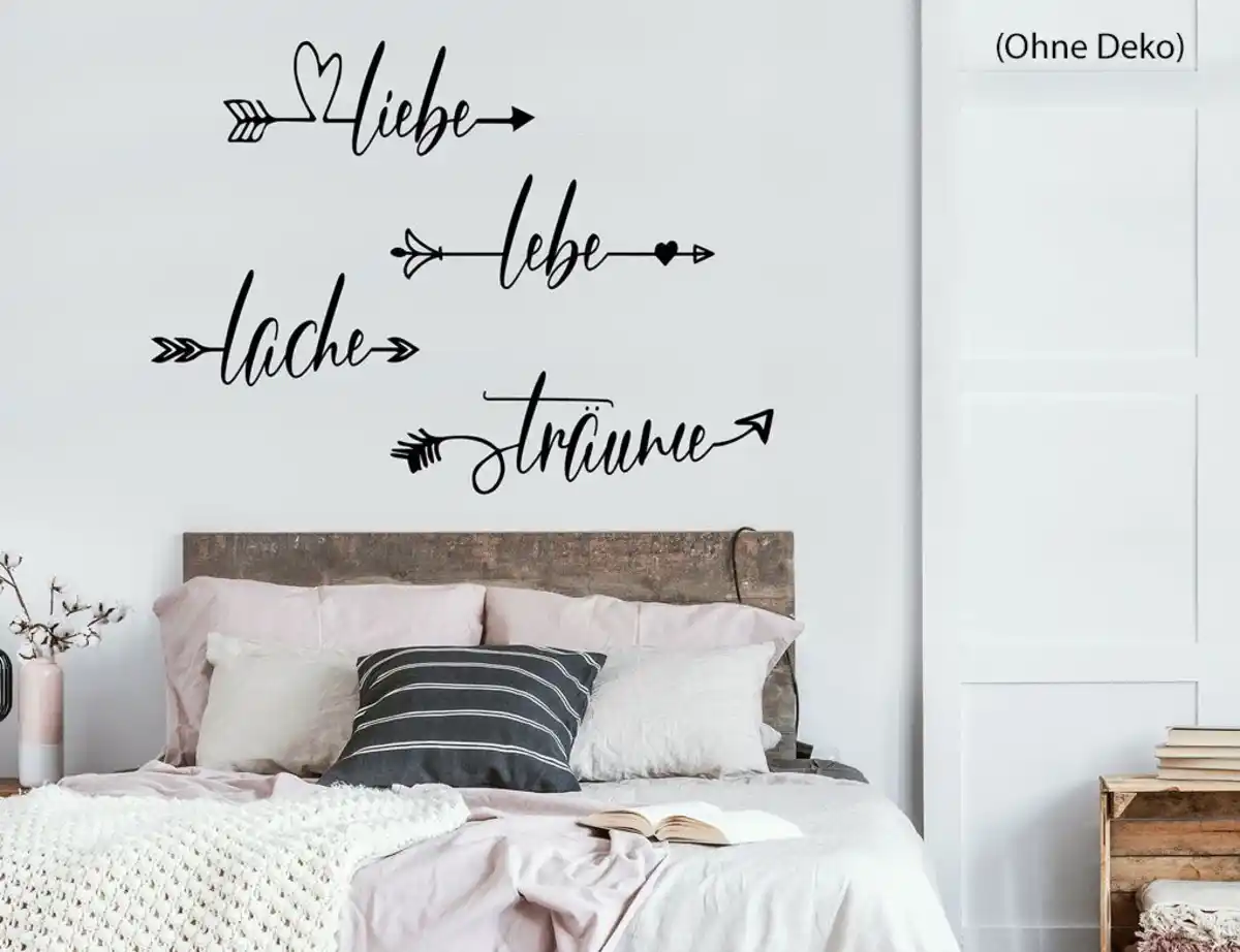 Bild 1 von Wandtattoo Liebe Lachen
