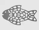 Bild 1 von Antislip Fisch 34x20 cm