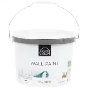 Home Vision Matte Wandfarbe RAL 9010