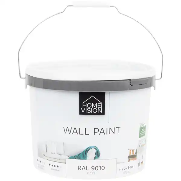 Bild 1 von Home Vision Matte Wandfarbe RAL 9010