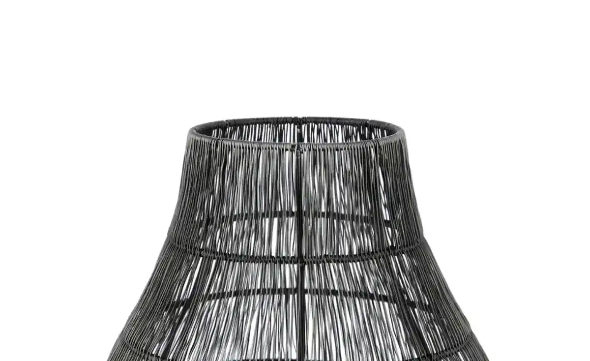 Bild 2 von Windlicht   ¦ schwarz ¦ Eisen,Zink ¦ Maße (cm): H: 32,5  Ø: 24.0 Dekoration > Laternen & Windlichter - Möbel Kraft