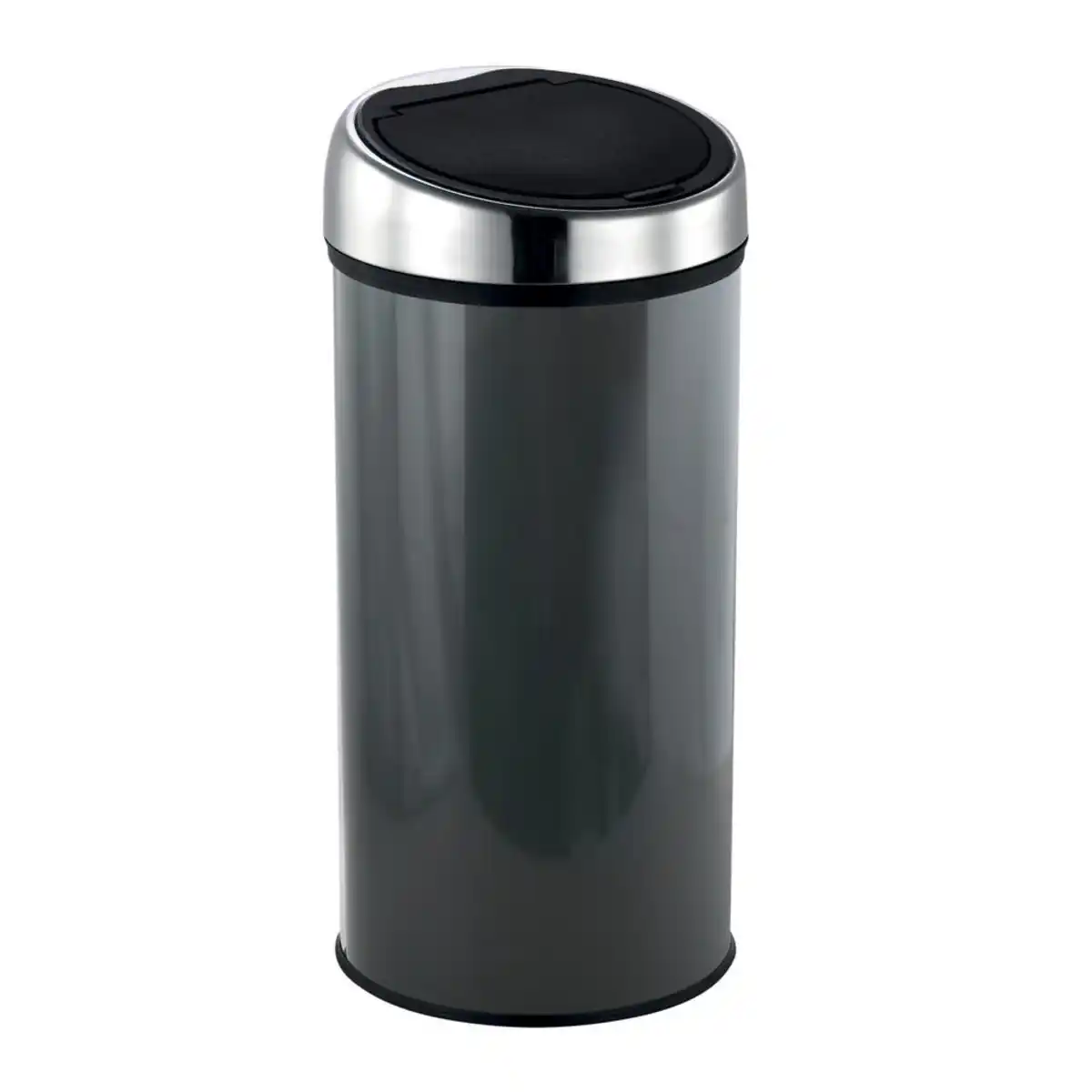 Bild 1 von MSV-Spirella Abfalleimer Touch, Dunkelgrau, Kunststoff, 30 L, 35x66x35 cm, Küchen, Küchenausstattung, Mülleimer