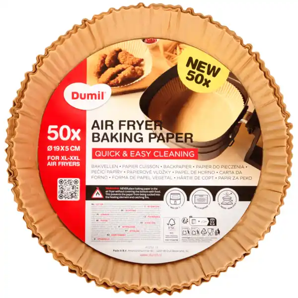 Bild 3 von Dumil Backpapier für Heißluftfritteusen