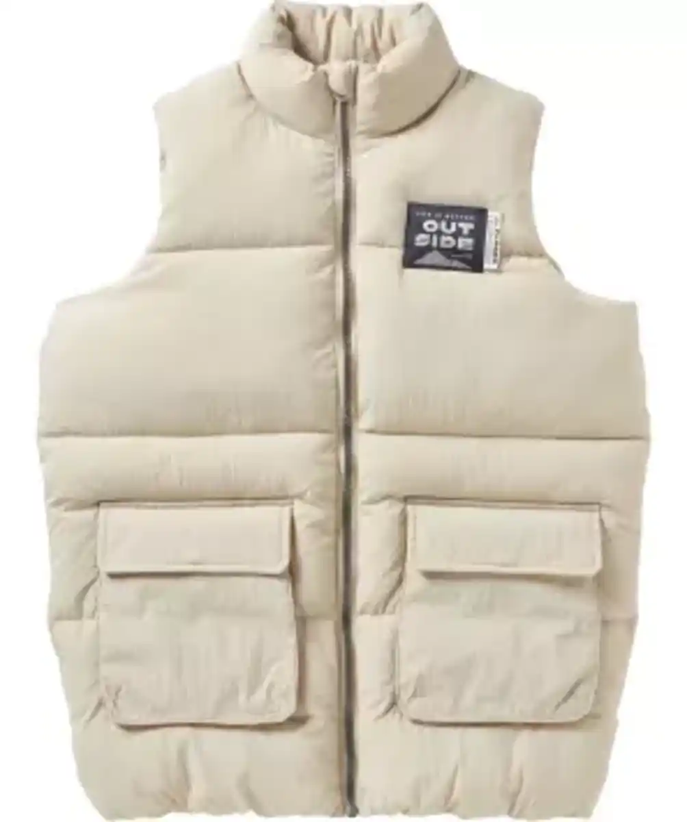 Bild 1 von Weste mit aufgesetzten Taschen, Beige