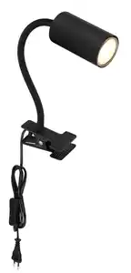 Klemmleuchte Robby max. 25 Watt, Schwarz