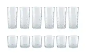 Peill+Putzler Gläserset  12-teilig  Seattle ¦ transparent/klar ¦ Maße (cm): B: 27 H: 26 Gläser & Karaffen - Möbel Kraft