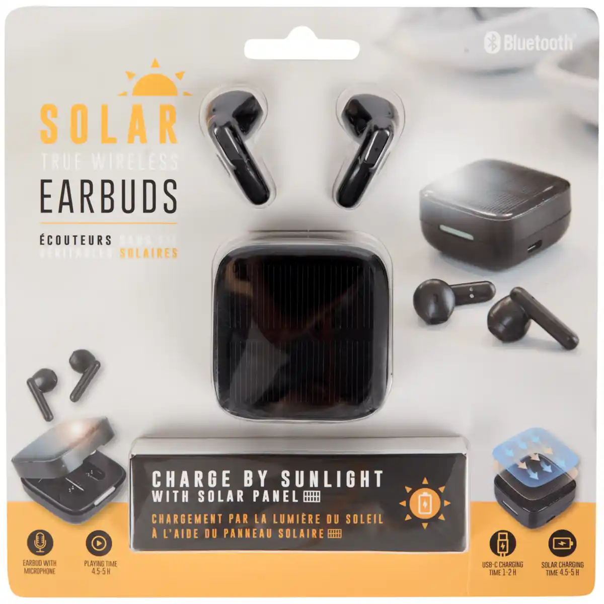 Bild 1 von Kabelloser Solar-Kopfhörer