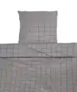 Bild 1 von Polycotton-Bettwäsche Karo, grau