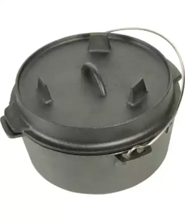 Bild 1 von Gusseiserner Feuertopf 3,6 l, schwarz