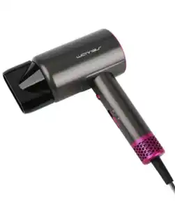 Waves Haartrockner, pink/grau