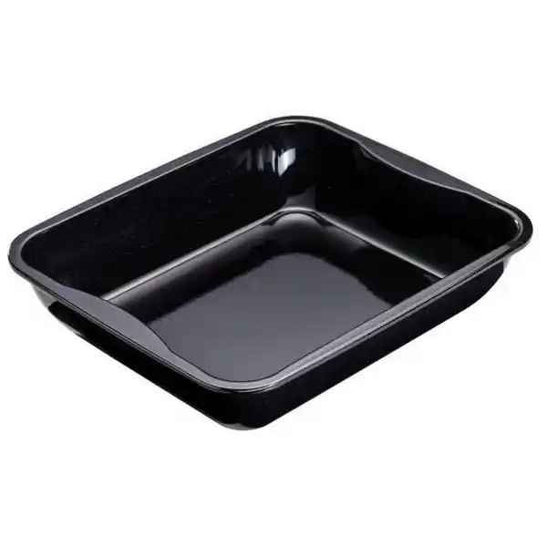 Bild 1 von Dr.Oetker Bratform Back-Idee, Schwarz, Metall, rechteckig, 34x8.5x40 cm, backofengeeignet, kratzfest, Kochen, Töpfe, Bräter