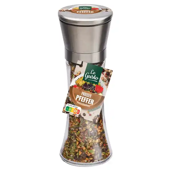 Bild 1 von LEGUSTO Pfeffermühle 100 g, Pariser Pfeffer