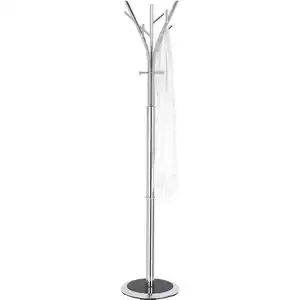 Xora Kleiderständer, Chrom, Metall, 36x173x36 cm, Garderobe, Garderobenständer