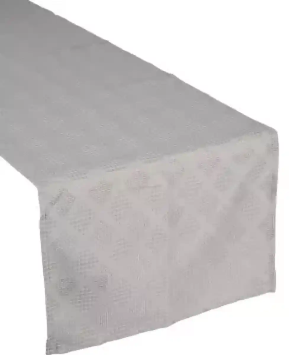 Bild 1 von Tischläufer Rauten, hellgrau