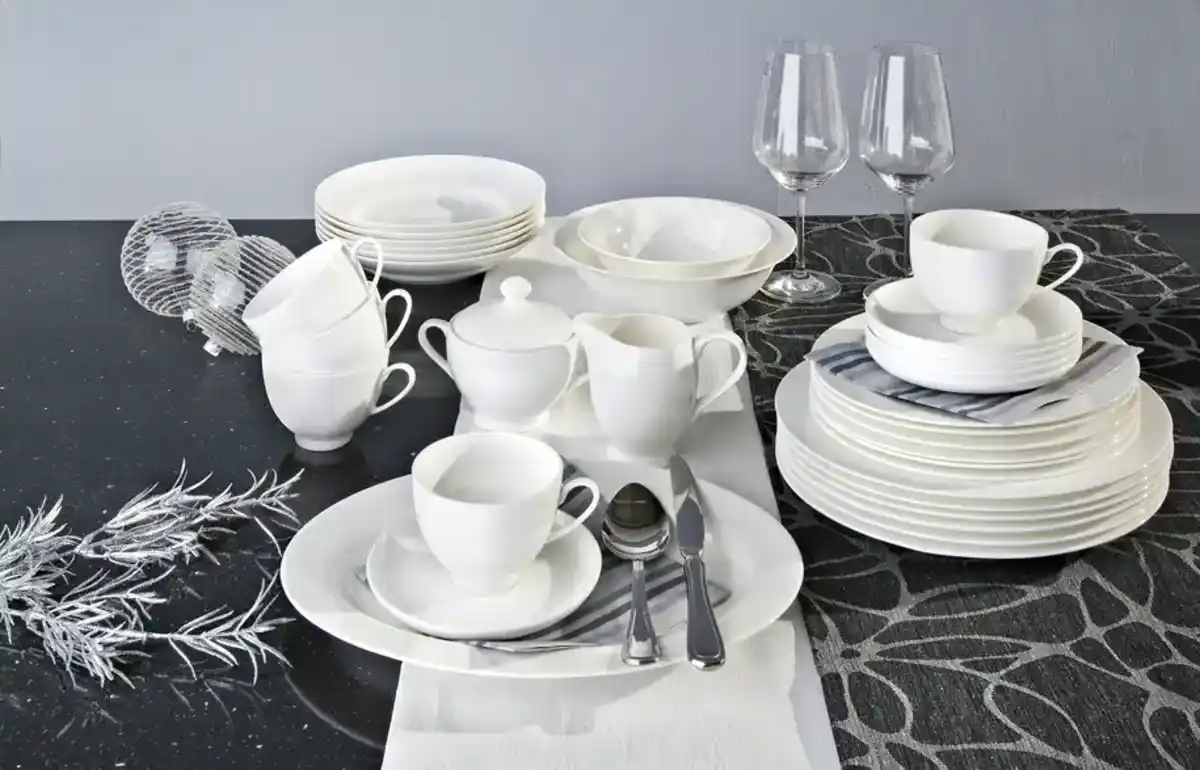 Bild 1 von Peill+Putzler Kombiservice  35-teilig  Torino ¦ weiß Geschirr > Geschirrsets > Kombiservice - Möbel Kraft