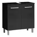 Bild 1 von Carryhome Waschbeckenunterschrank, Anthrazit, Metall, 60x62x33 cm, Made in Germany, stehend, Badezimmer, Badezimmerschränke, Waschbeckenunterschränke