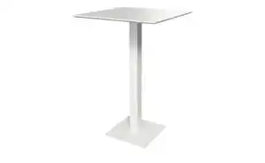 Bartisch   ¦ weiß ¦ Maße (cm): B: 70 H: 105 Tische > Bartische - Möbel Kraft