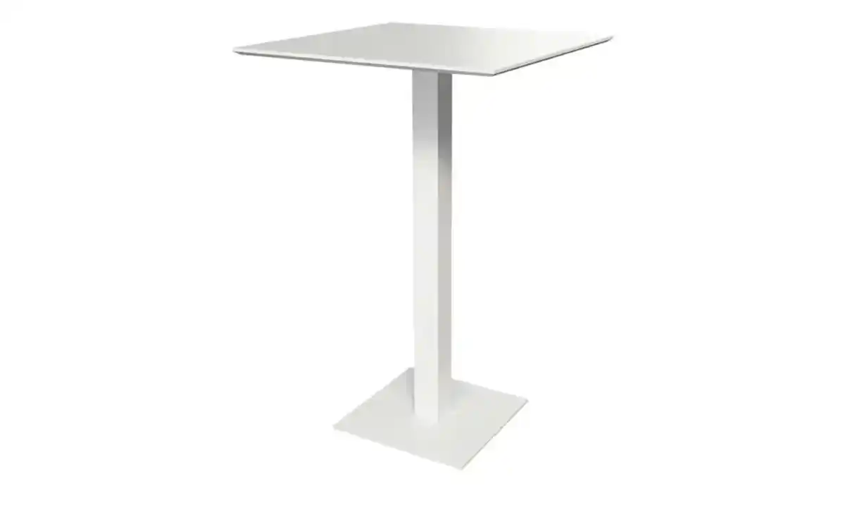 Bild 1 von Bartisch   ¦ weiß ¦ Maße (cm): B: 70 H: 105 Tische > Bartische - Möbel Kraft