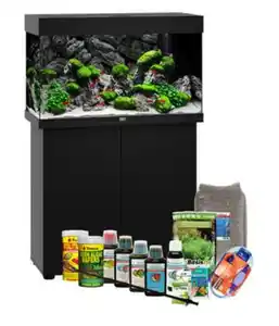 JUWEL® AQUARIUM Kombination Rio 125 LED inkl. Starter-Set, ca. B81/H123/T36 cm