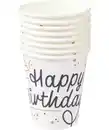 Bild 1 von Pappbecher Geburtstag, weiß