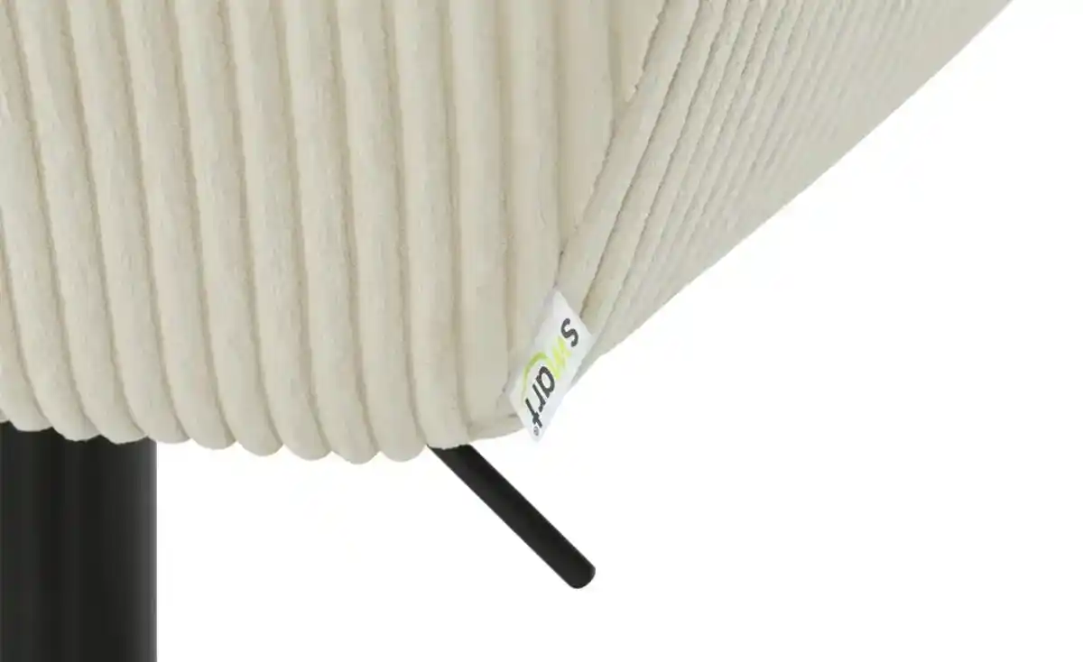 Bild 2 von smart Barhocker aus Cord  ¦ beige ¦ Maße (cm): B: 57 H: 112 T: 55.0 Polstermöbel > Hocker > Barhocker - Möbel Kraft