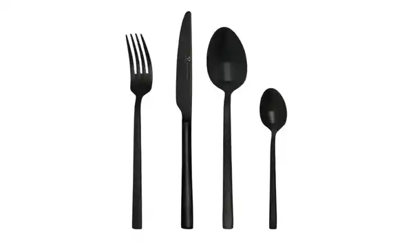 Bild 1 von Peill+Putzler Besteck  16-teilig  Argento ¦ schwarz ¦ Edelstahl Messer & Besteck > Besteck-Sets - Möbel Kraft
